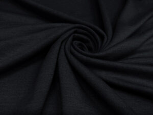 ORGANIC spazzolato Jersey-Doodle-Nero/Avorio 13-Felpa in tessuto misto cotone 