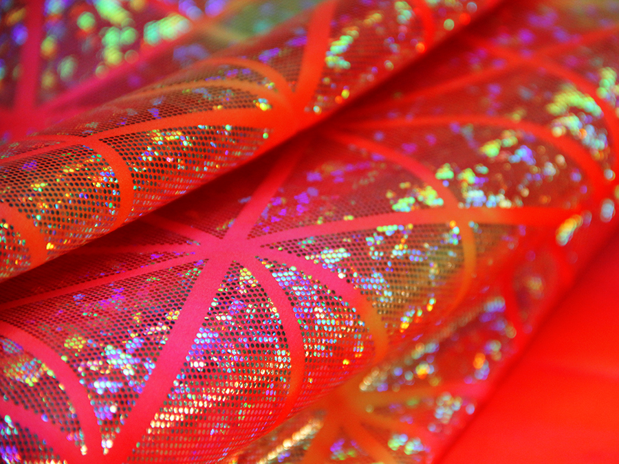 LYCRA BIELASTICA ART. SALSA FUCSIA / ARANCIO - immagine 6