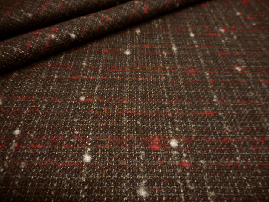 TEXTURED CHANEL ART. BOTTOM V. DARK / BORDEAUX - Image 2
