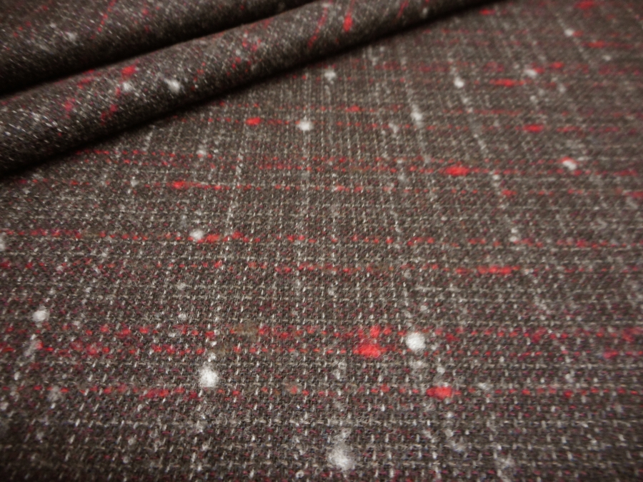 TEXTURED CHANEL ART. BOTTOM V. DARK / BORDEAUX - Image 7
