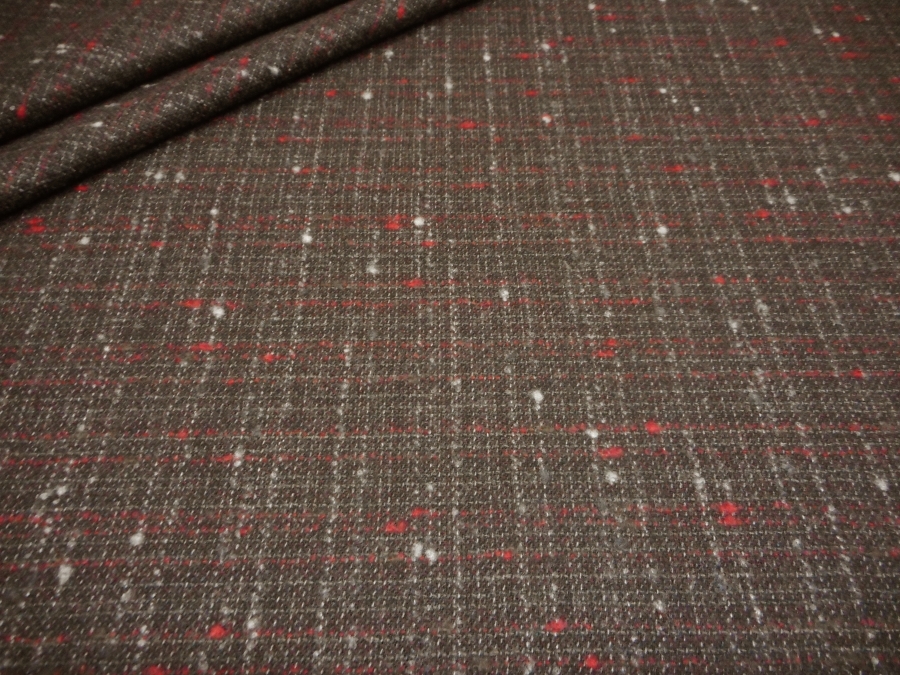 TEXTURED CHANEL ART. BOTTOM V. DARK / BORDEAUX - Image 8