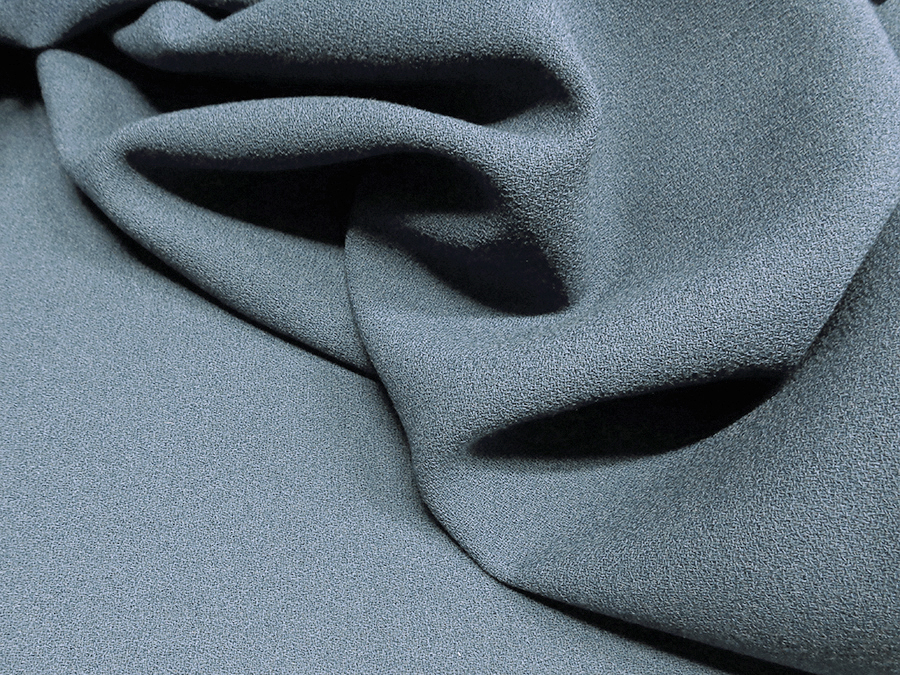 WOOL CREPE LADY V. 340 DUST LIGHT BLUE - Image 2
