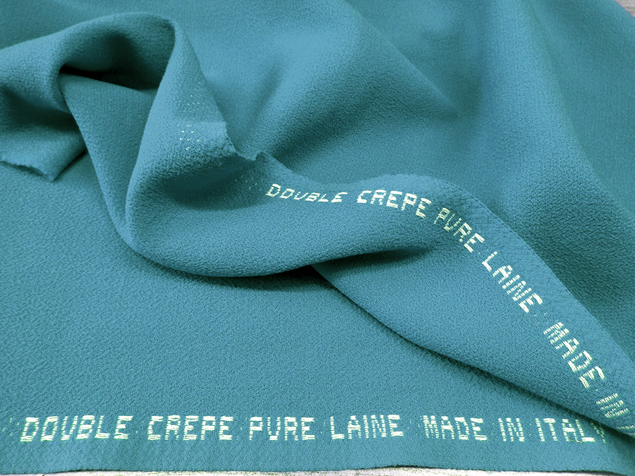 QUEEN DOUBLE-FACE DOUBLE CRÊPE V. 8654 TURQUOISE