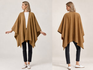 MANTELLA PURO CASHMERE ART. SHINY V. CAMMELLO