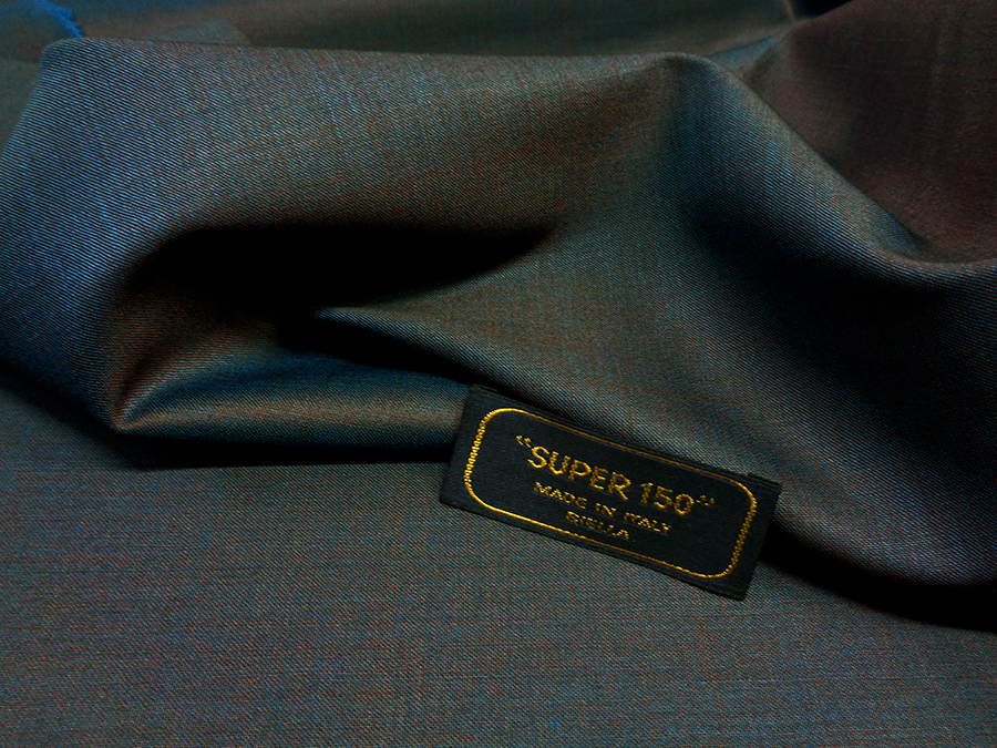 PURE IRIDESCENT WOOL TASMANIA ART. EVANS V. AVIO / BRICK RED - Image 5