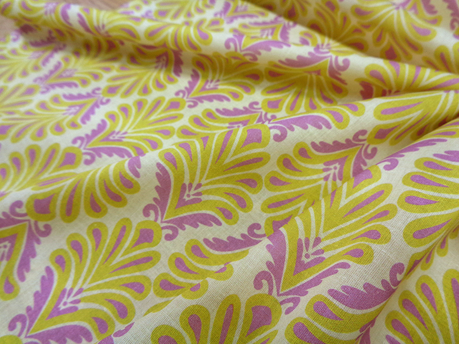 PURE COTTON BATISTE ART. GEMINI V. CEDAR / PURPLE - Image 2