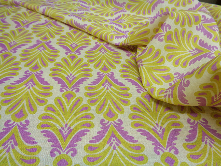 PURE COTTON BATISTE ART. GEMINI V. CEDAR / PURPLE - Image 3