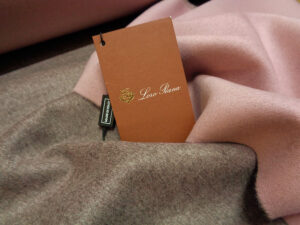 CASHMERE WOOL ART. CL DOUBLE-FACE V. TAUPE' / ANTIQUE PINK