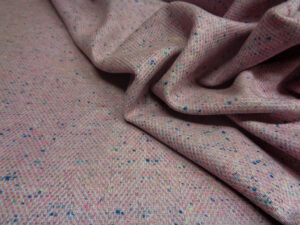 TWEED WOOL SILK ART. CLAIRE V. LILAC