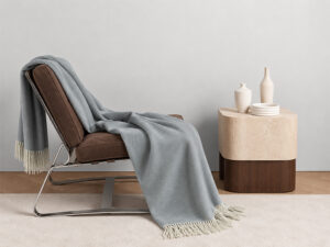 PLAID PURO CASHMERE ART. PLAID SESTRIERE V. AZZURRO POLVERE