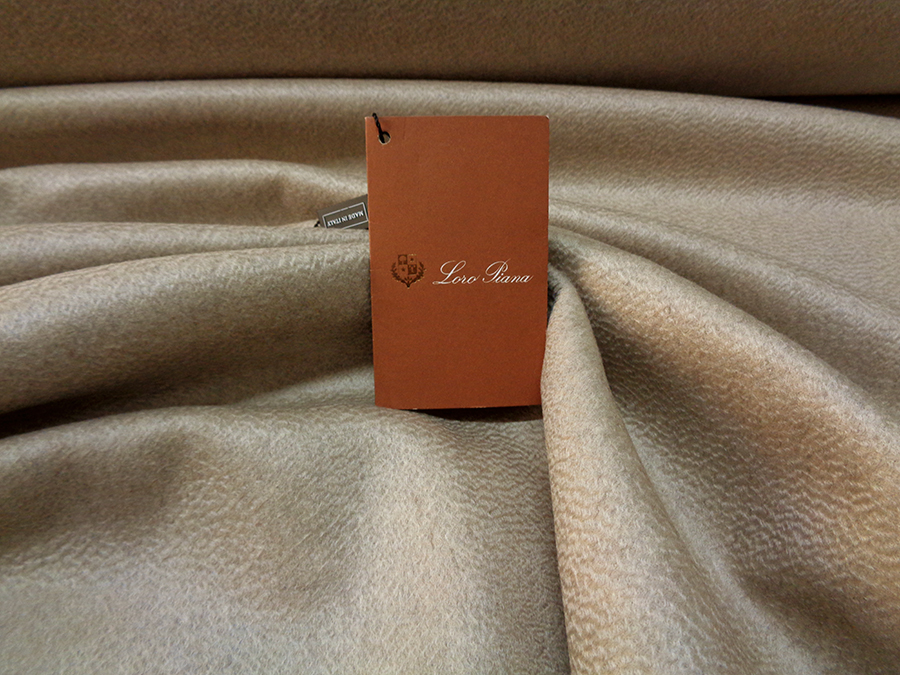 PURE CASHMERE DOUBLEFACE TOP MONGOLIA CD750 ZIBELINE V. SAND MELANGE