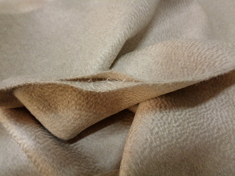 PURE CASHMERE DOUBLEFACE TOP MONGOLIA CD750 ZIBELINE V. SAND MELANGE - Image 6