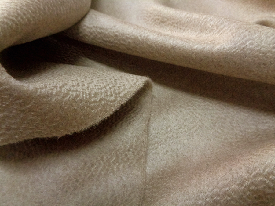 PURE CASHMERE DOUBLEFACE TOP MONGOLIA CD750 ZIBELINE V. SAND MELANGE - Image 7