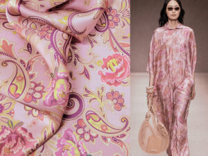 SATIN PURE SILK ART. NEVIA V. ANTIQUE PINK