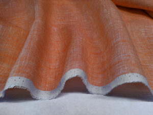 PURE LINEN MELANGE ART. EXCELLENCE V. BRICK RED MELANGE
