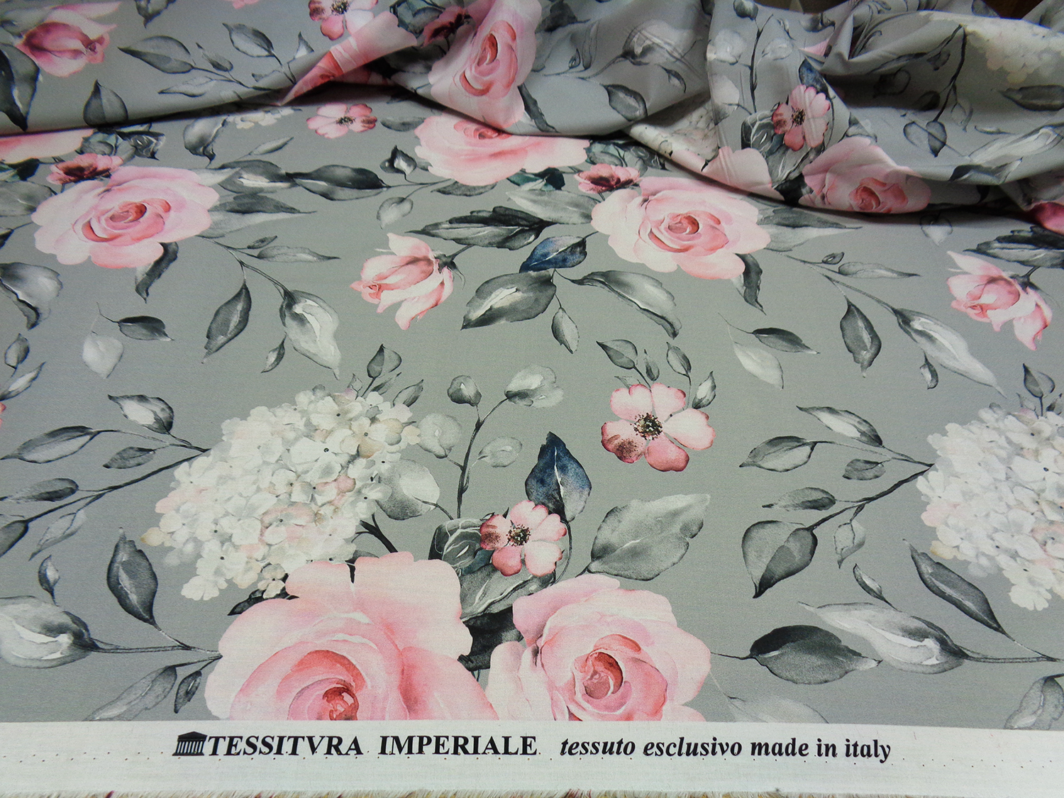 POPELINE PURO COTONE ART. ROSA DI MAGGIO - immagine 2
