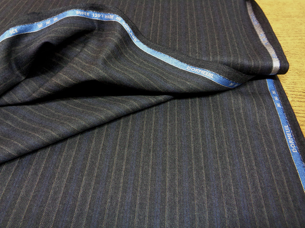 lana dormeuil gessato grigio (2)