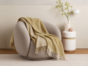 PLAID CASHMERE DOUBLEFACE ART. CERVINIA V. BEIGE NATURALE