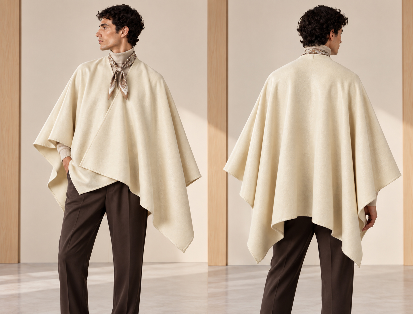 MANTELLA CHARME IN CASHMERE ZIBELLINO FUR EFFECT V. BIANCO