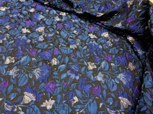 JACQUARD BROCADE ART. BLU NOTTURNO