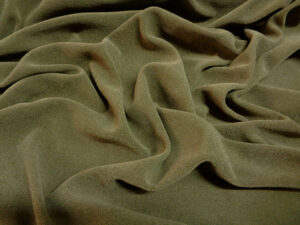 VINTAGE VELVETY CHENILLE V. FOREST GREEN