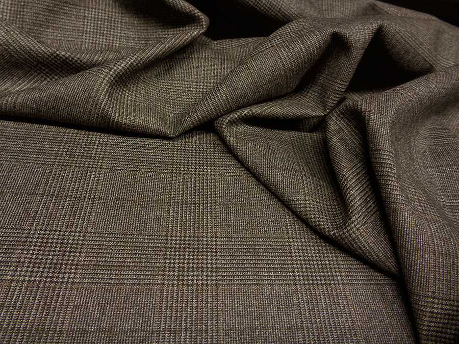 WORSTED FLANNEL IN PURE VIRGIN WOOL PRESTIGE V. DARK - Image 2