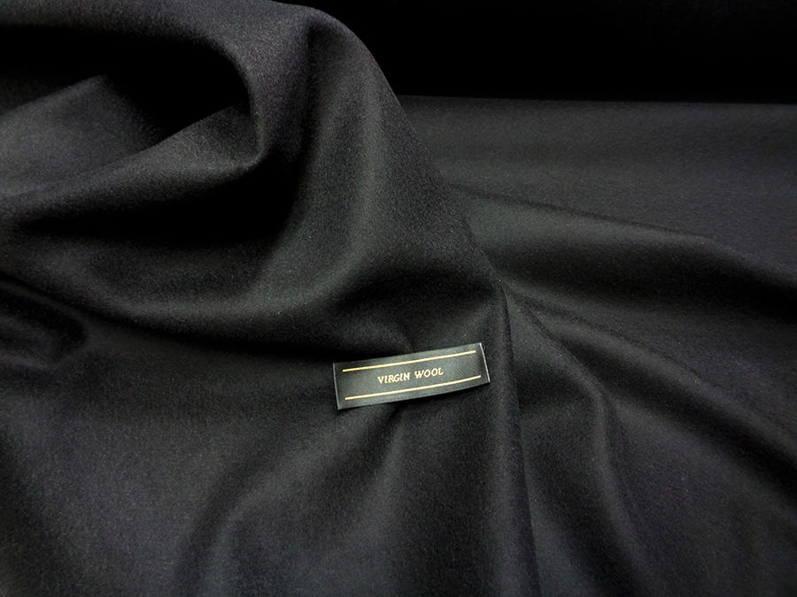 TABARRO CLOTH IN PURE VIRGIN WOOL V. BLACK
