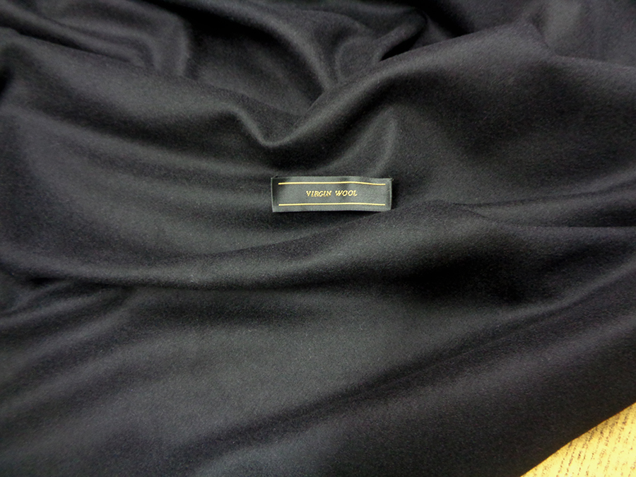 TABARRO CLOTH IN PURE VIRGIN WOOL V. BLACK - Image 5