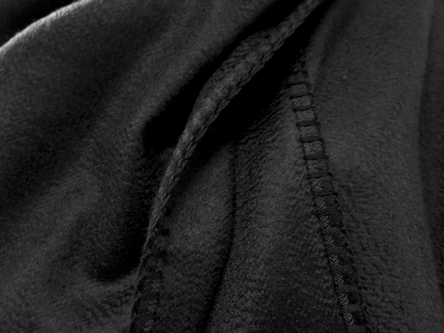 MANTELLA CHARME IN CASHMERE ZIBELLINO FUR EFFECT V. NERO - immagine 3