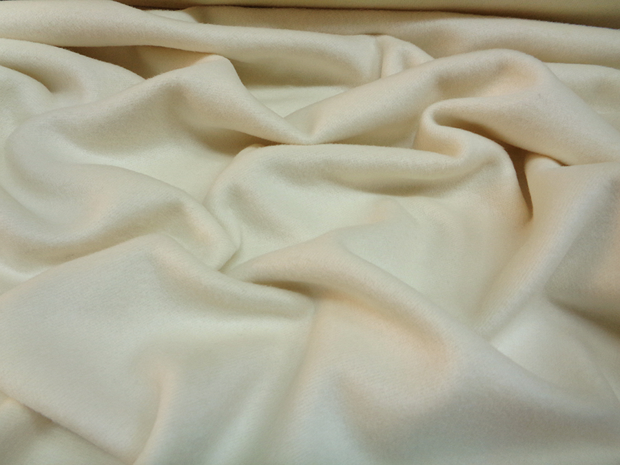 VELOUR CASHMERE WOOL ART. NUVOLA V. IVORY - Image 4