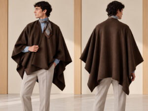 MANTELLA CHARME IN CASHMERE ZIBELLINO FUR EFFECT V. CIOCCOLATO