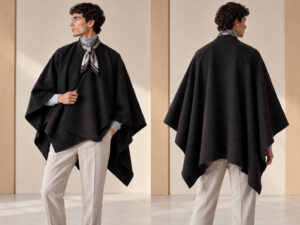 MANTELLA CHARME IN CASHMERE ZIBELLINO FUR EFFECT V. NERO