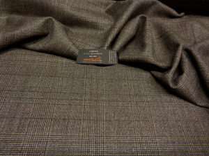 WORSTED FLANNEL IN PURE VIRGIN WOOL PRESTIGE V. DARK