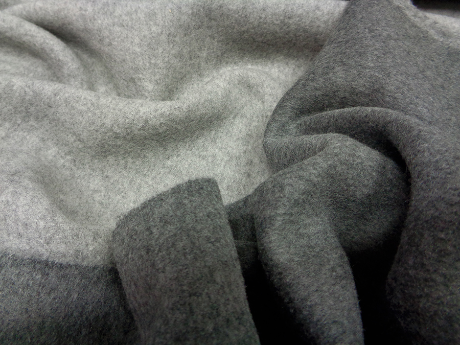 PURE CASHMERE DOUBLEFACE ULTRA SOFT CD720 V. MELANGE GREY LIGHT / MEDIUM - Image 2