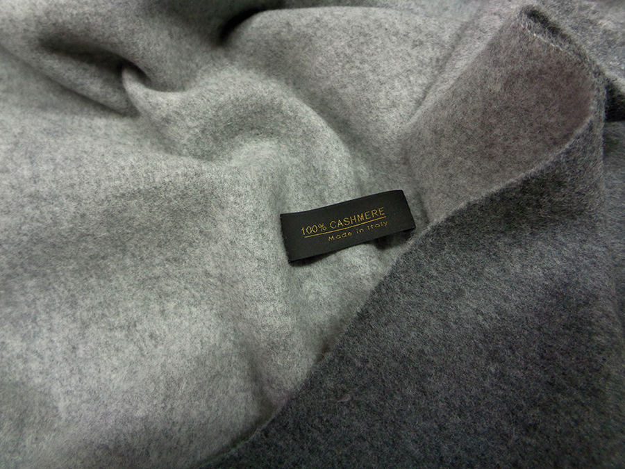 PURE CASHMERE DOUBLEFACE ULTRA SOFT CD720 V. MELANGE GREY LIGHT / MEDIUM - Image 4