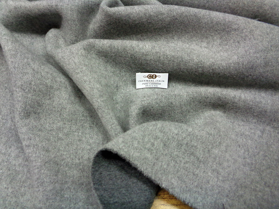 PURE CASHMERE DOUBLEFACE ULTRA SOFT CD720 V. MELANGE GREY LIGHT / MEDIUM - Image 5