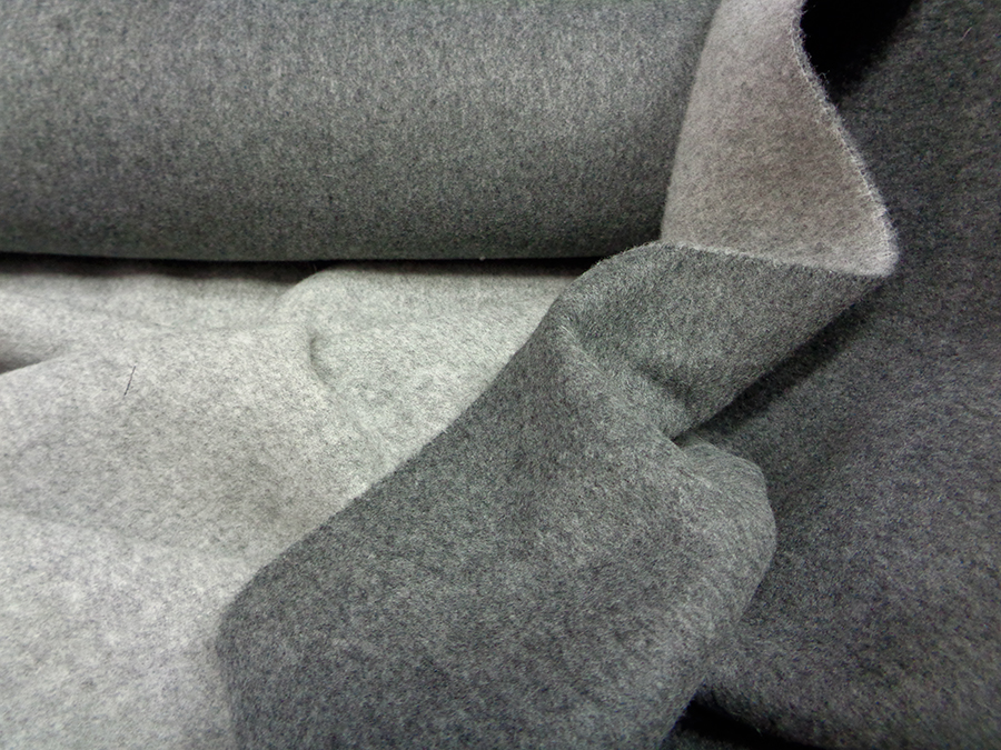 PURE CASHMERE DOUBLEFACE ULTRA SOFT CD720 V. MELANGE GREY LIGHT / MEDIUM - Image 6