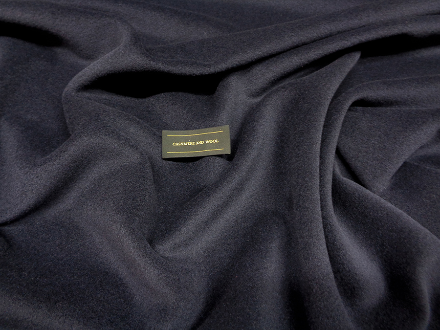 WOOL AND CASHMERE VELOUR ART. JESI V. BLUE