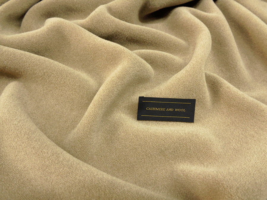 WOOL AND CASHMERE VELOUR ART. JESI V. NATURAL SAND