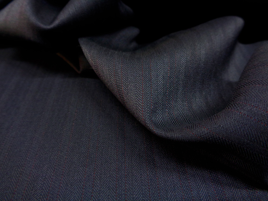 TRABALDO TOGNA ESTRATO SUPER 130s WOOL ART. ARTHUR V. DEEP BLUE - Image 3