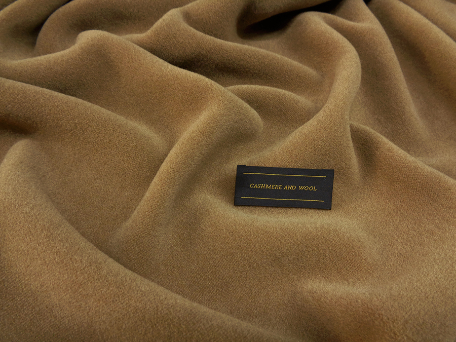 WOOL AND CASHMERE VELOUR ART. JESI V. TAUPE - Image 2
