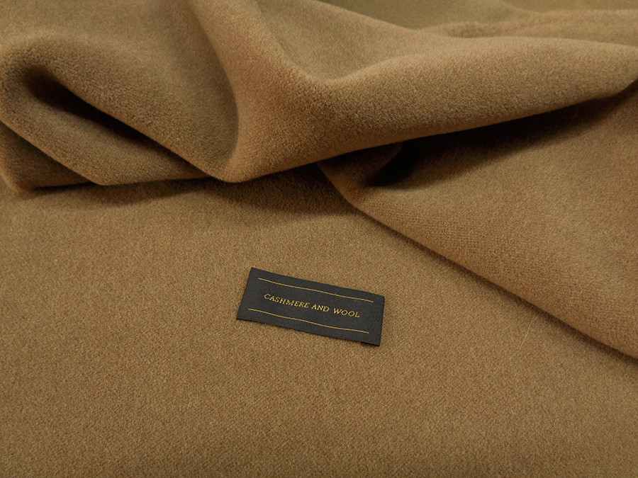 WOOL AND CASHMERE VELOUR ART. JESI V. TAUPE - Image 3