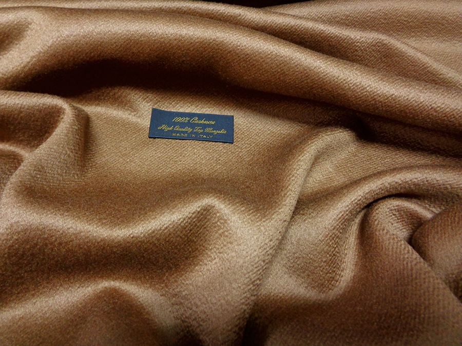 PURE CASHMERE DOUBLEFACE CD750 V. TOBACCO - Image 4