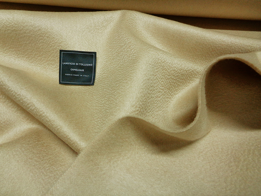 PURO CAMMELLO ALBINO DOUBLEFACE V. BEIGE CHIARO NATURALE