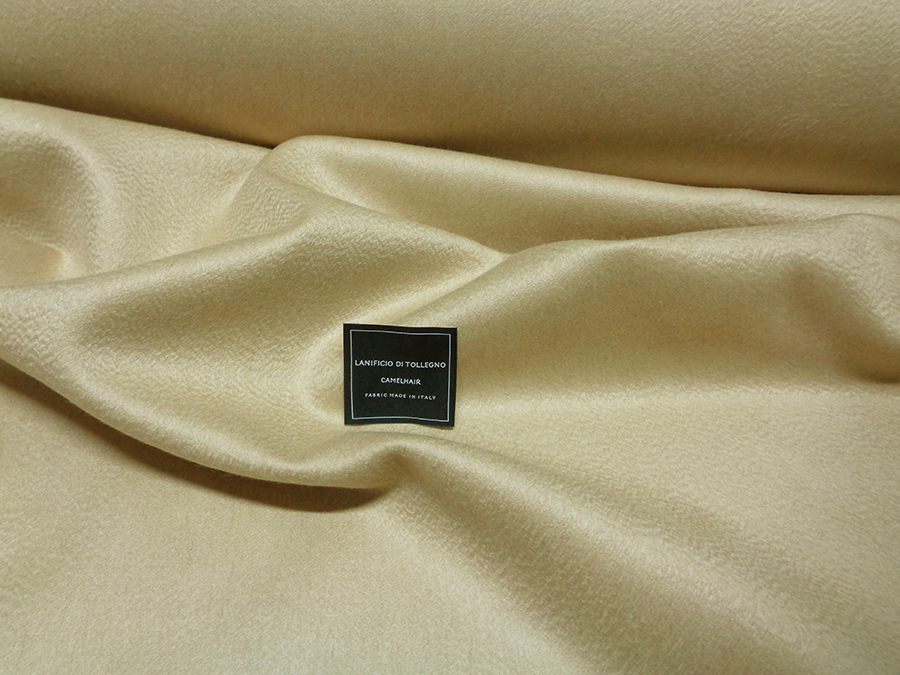 PURO CAMMELLO ALBINO DOUBLEFACE V. BEIGE CHIARO NATURALE - immagine 5