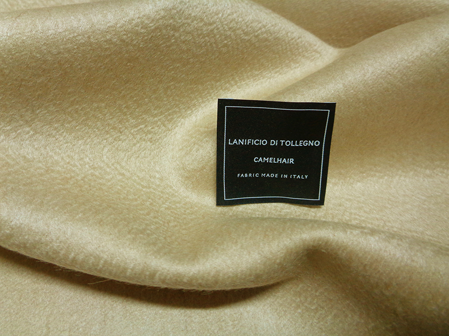 PURO CAMMELLO ALBINO DOUBLEFACE V. BEIGE CHIARO NATURALE - immagine 2