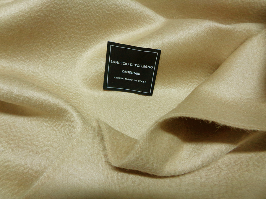 PURO CAMMELLO ALBINO DOUBLEFACE V. BEIGE CHIARO NATURALE - immagine 3